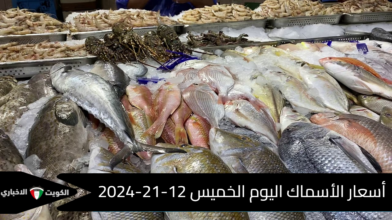 أسعار الأسماك اليوم الخميس 12-21-2024 في سوق العبور