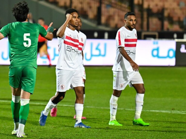 سبب طرد عبد الغني محمد من مباراة الزمالك ضد الاتحاد السكندري