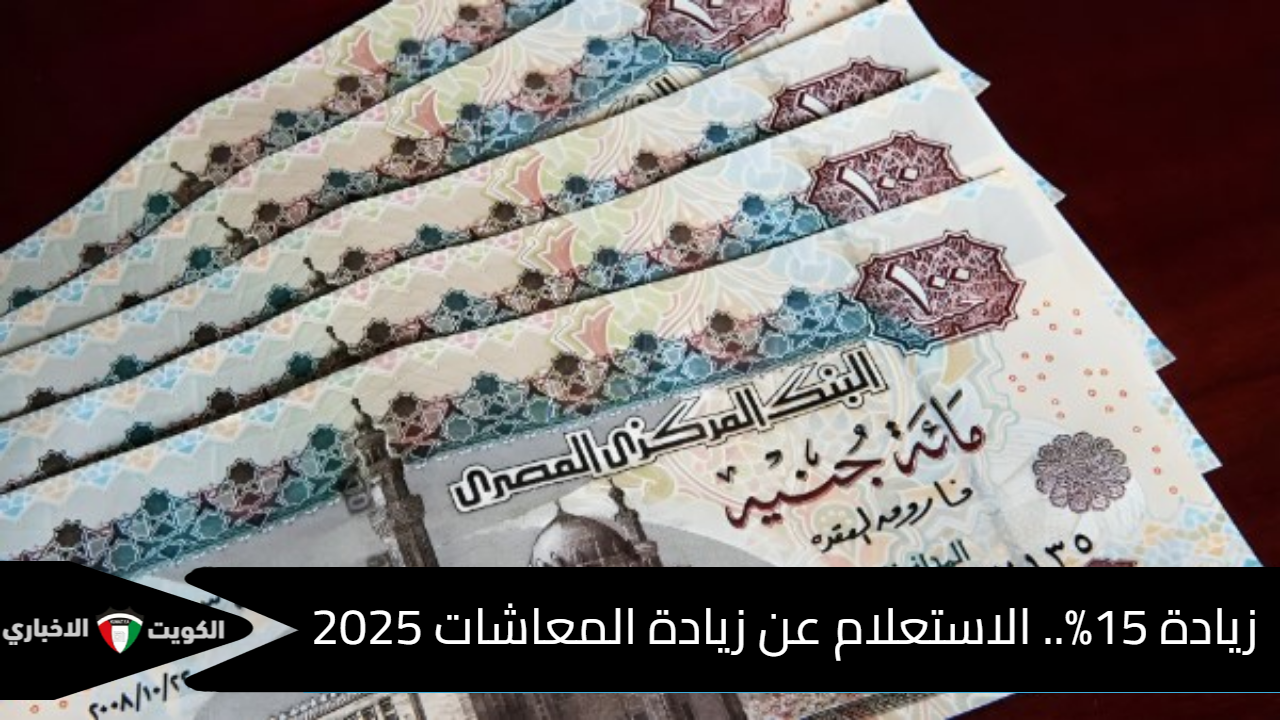 زيادة 15%.. الاستعلام عن زيادة المعاشات 2025 عبر الهيئة القومية للتأمين الاجتماعي