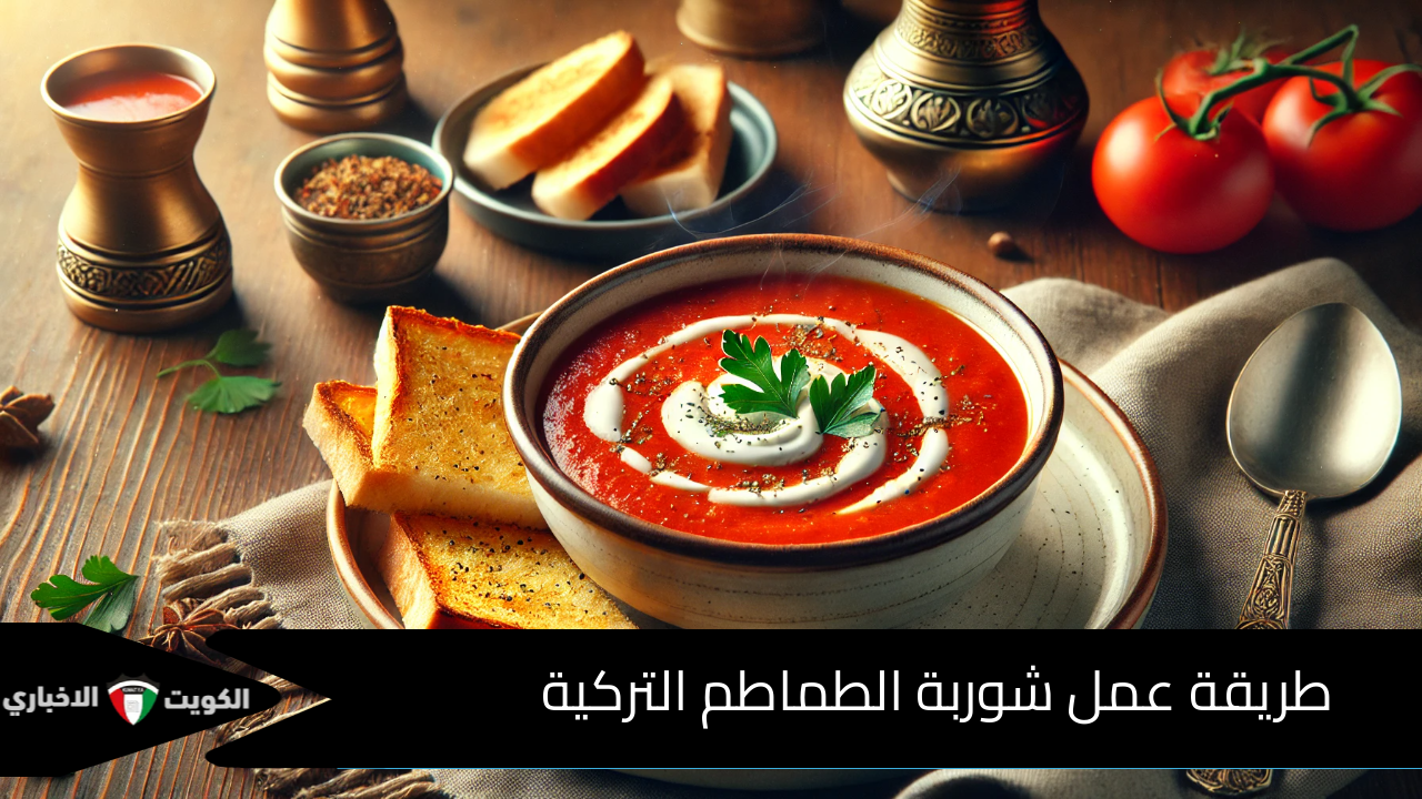 تدفي في برد الشتاء.. طريقة عمل شوربة الطماطم التركية مثل أفخم المطاعم