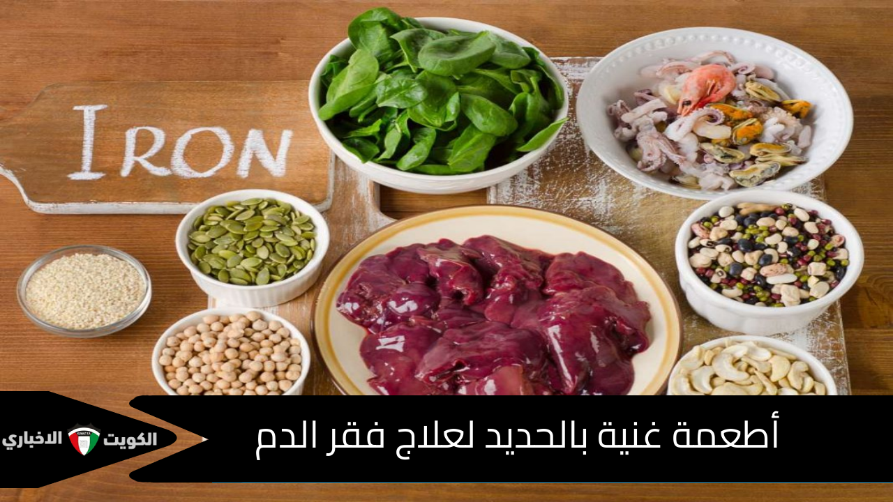 أطعمة غنية بالحديد لعلاج فقر الدم